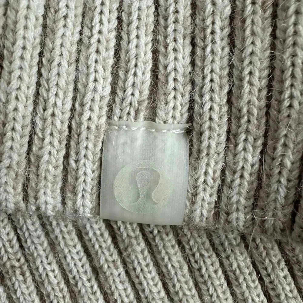 Lululemon XS Alpaca Wool-blend V-neck Sweater